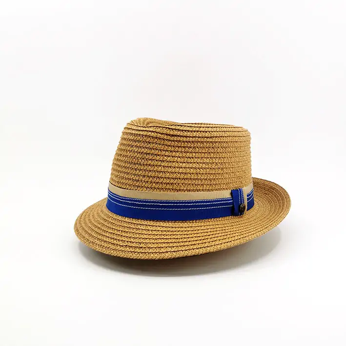 Trilby paille camel – SIMON