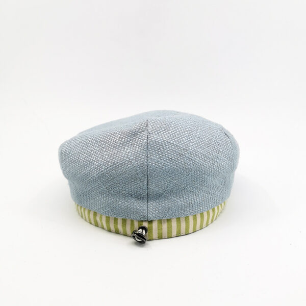 casquette artisanale beret bleu studio grimel