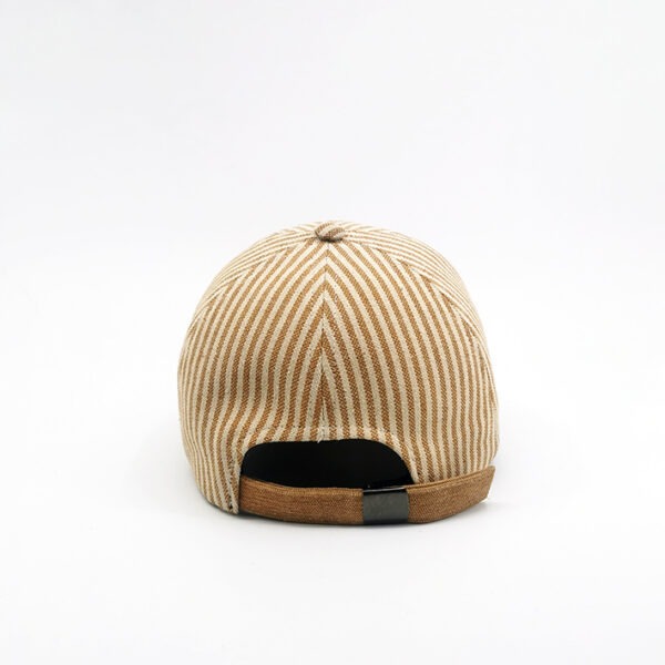 casquette rayure camel fabrique france