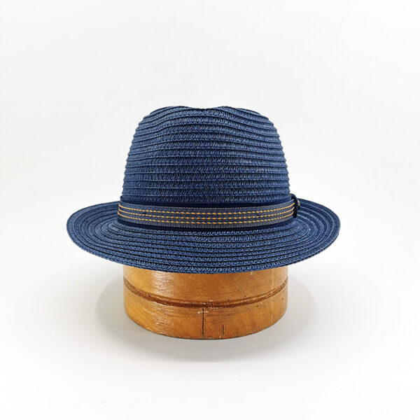 chapeau trilby bleu fabrique france