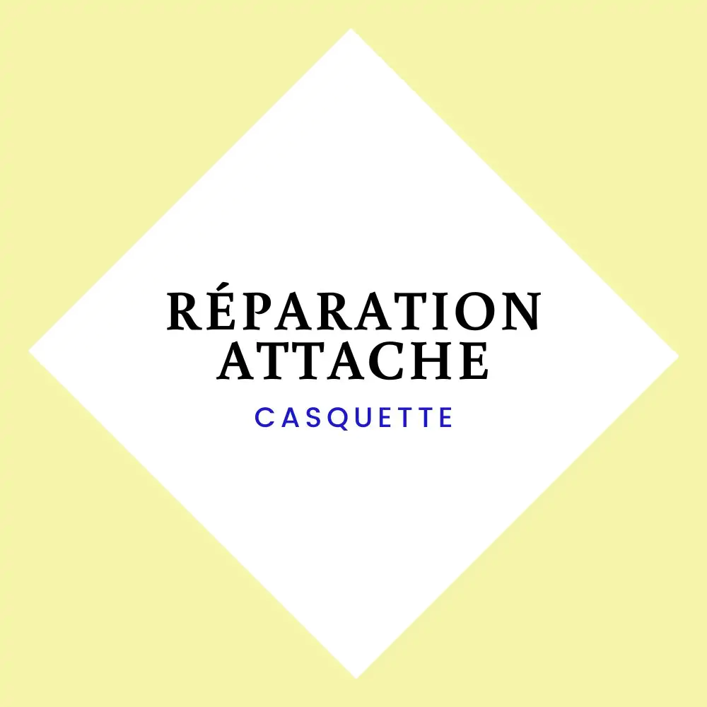 réparer attache casquette