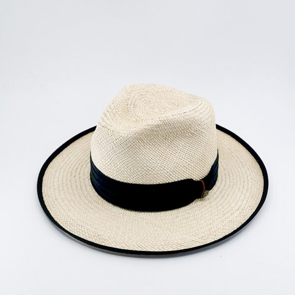 Chapeau Fancais Fedora Panama Naturel