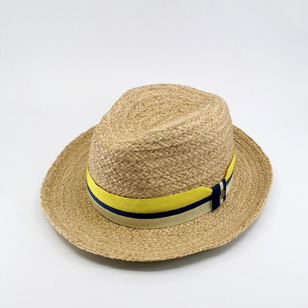 fedora paille raphia chapellerie francaise