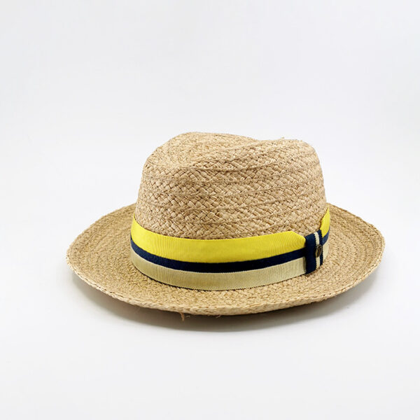 fedora paille raphia made in france