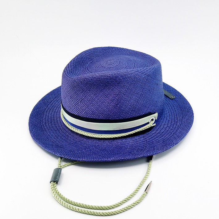 Trilby panama bleu – SIMON