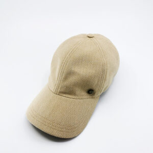 casquette souple beige farication artisanale