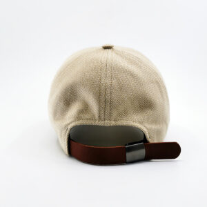 casquette souple beige made in france