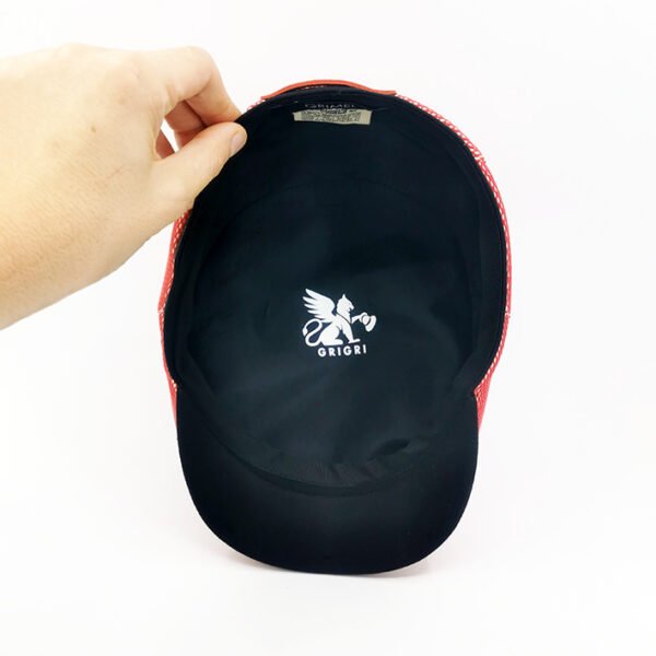 Beret Homme Rouge Doublé