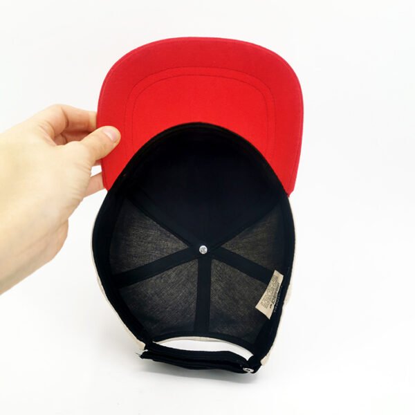 Casquette Americaine Rouge Made In France
