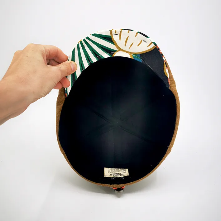 Casquette plate camel – CHARLES