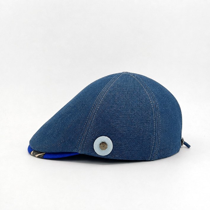 Casquette En Jean Denim Made In France
