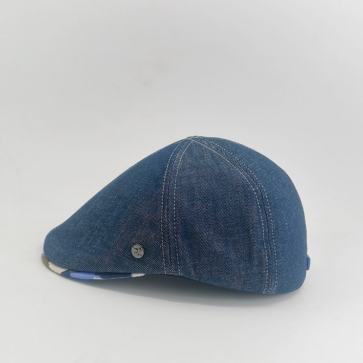 Casquette Plate Jean Made In France