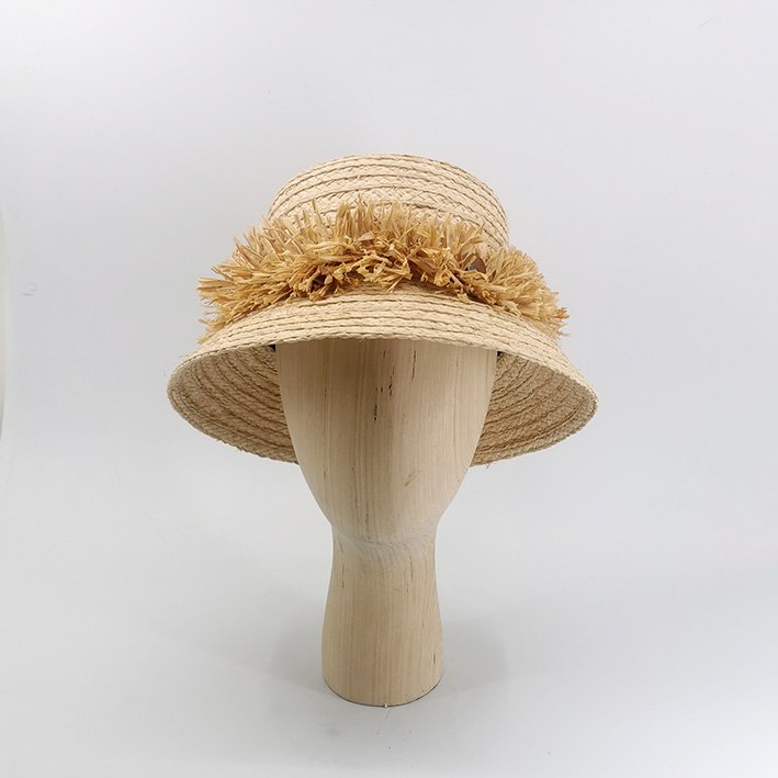 Cloche Raphia Frange Studio Grimel