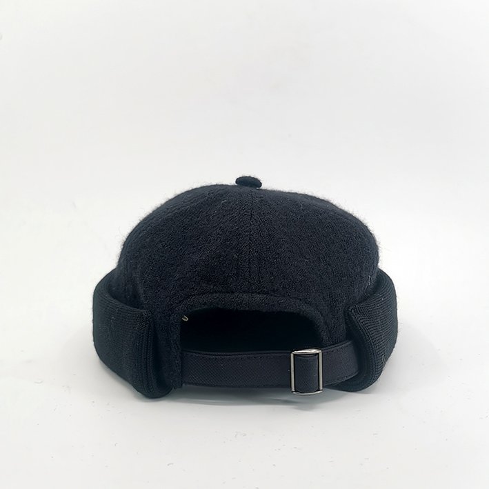 bonnet docker laine noir