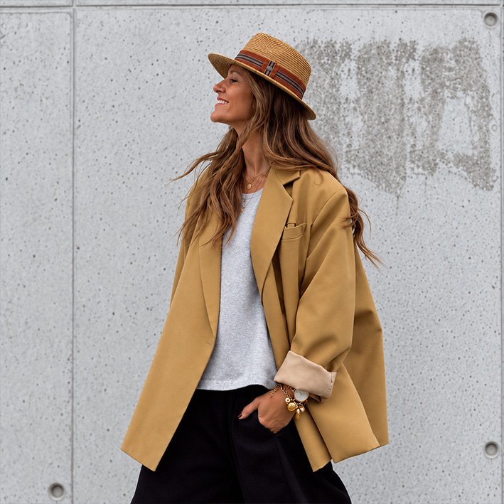 Fedora Pour Homme En Paille